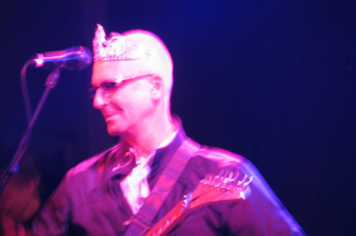 Kim Mitchell enjoys a momment.